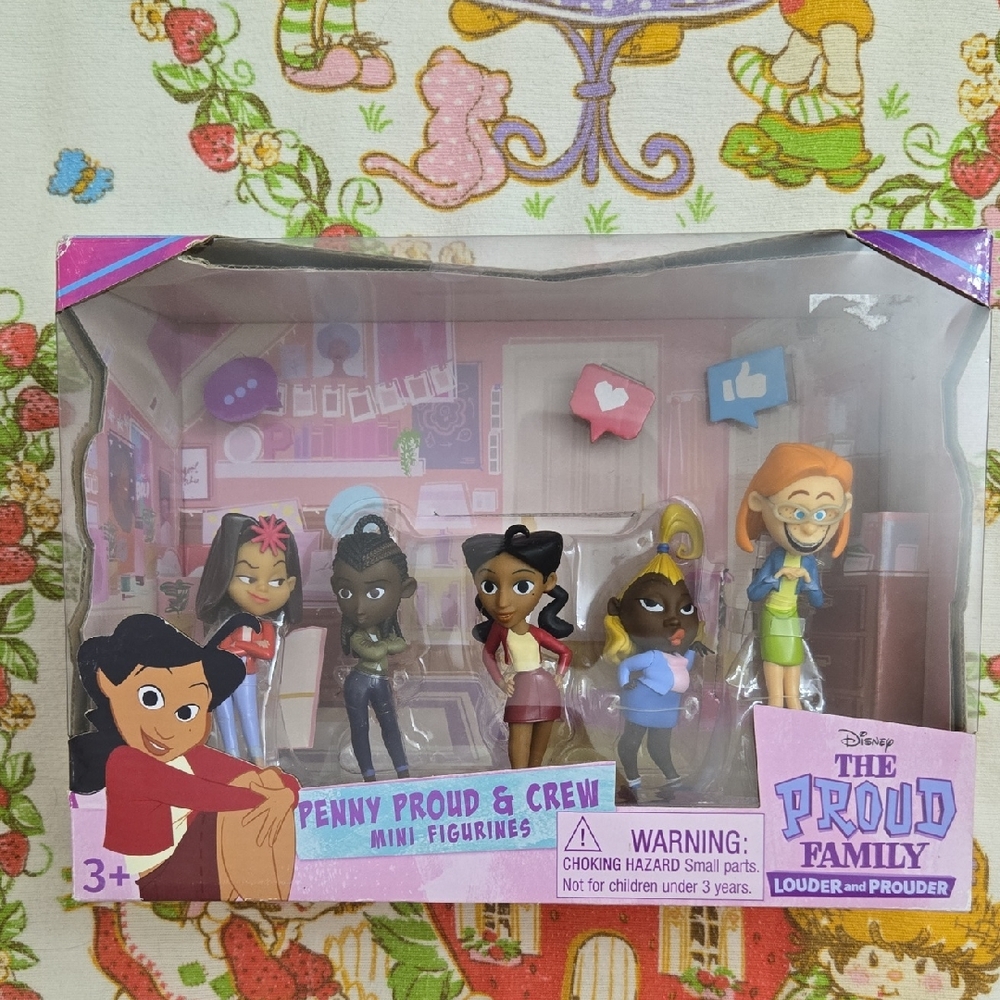 Disney The Proud Family Mini-Figurines Set